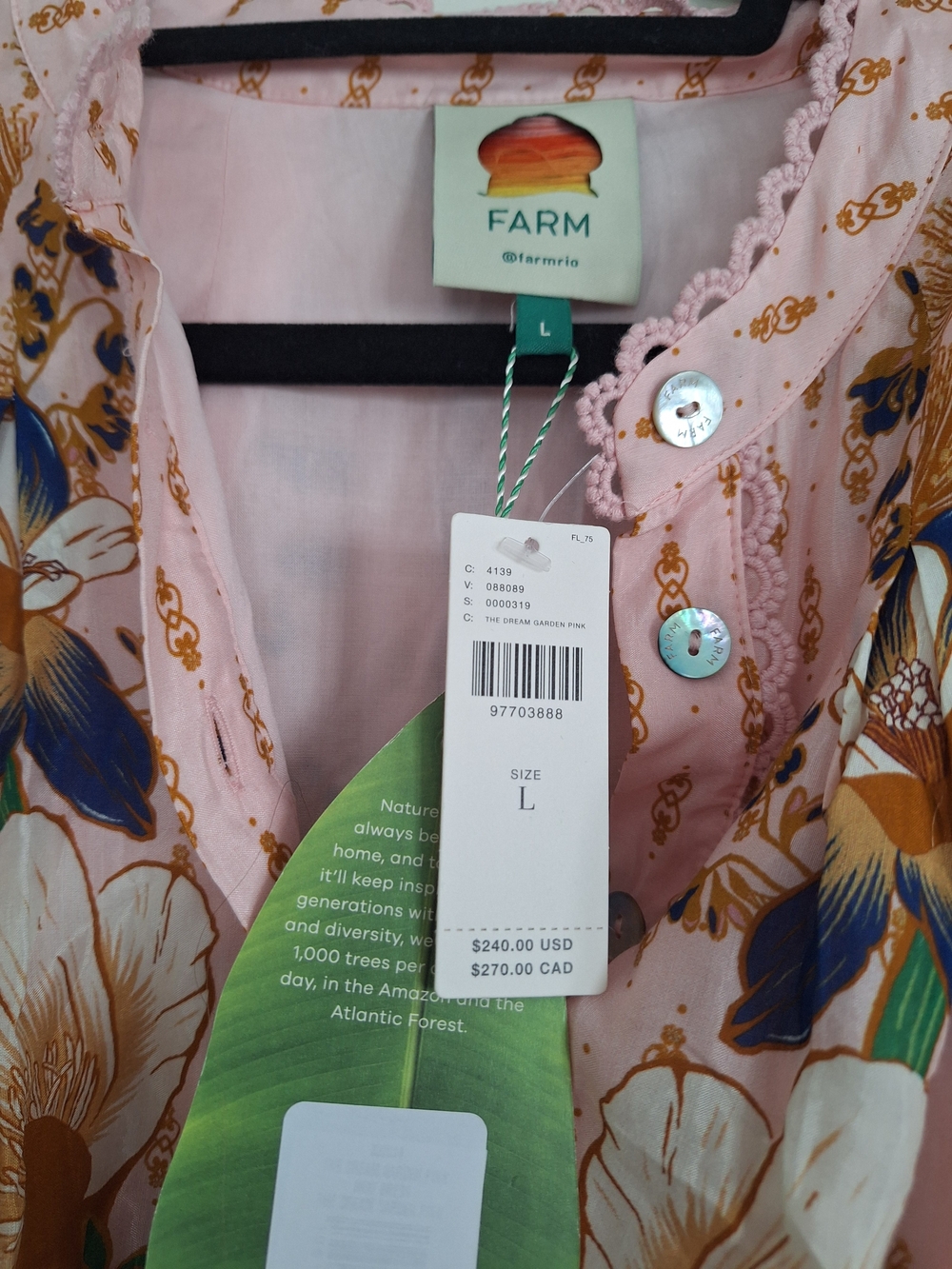 NWT Farm Rio Dress - Picture 2 of 4